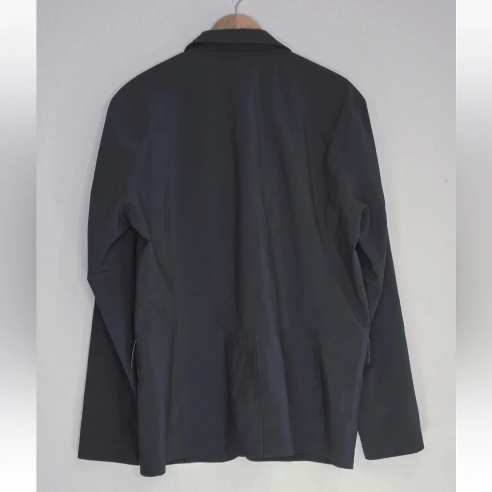 Lululemon Lab Snap Front Blazer Jacket Green Exclusive Size M/L Mens